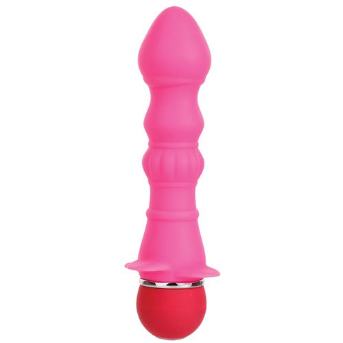 Purrfect Silicone Anal Vibrator Pink