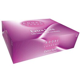 Adore Extra Sure condoms 144pcs