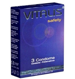 VITALIS - Safety Condoms 3 pcs