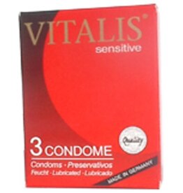 VITALIS - Sensitive Condooms - 3 stuks