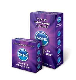 Condooms Skins - Extra Large Condoms 4 pcs