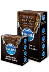 Condooms Skins - Black Choc Condooms - 12 stuks