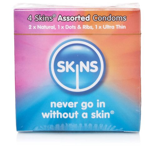 Condooms Skins - Assortiment Condooms 4st