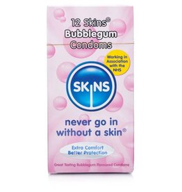 Condooms Skins - Bubblegum Condoms 12 pcx