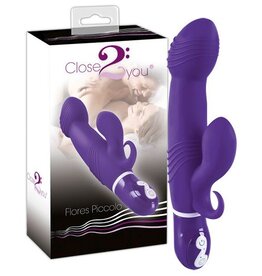 close 2 u Flores Piccolo Vibrator - Paars