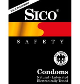 Condooms Sico Safety Condoms 3pcs