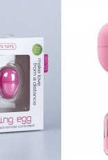 Shots Toys 10 Speed Remote Vibrating Egg Pink