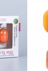 Shots Toys 10 Speed Remote Vibrating Egg Orange