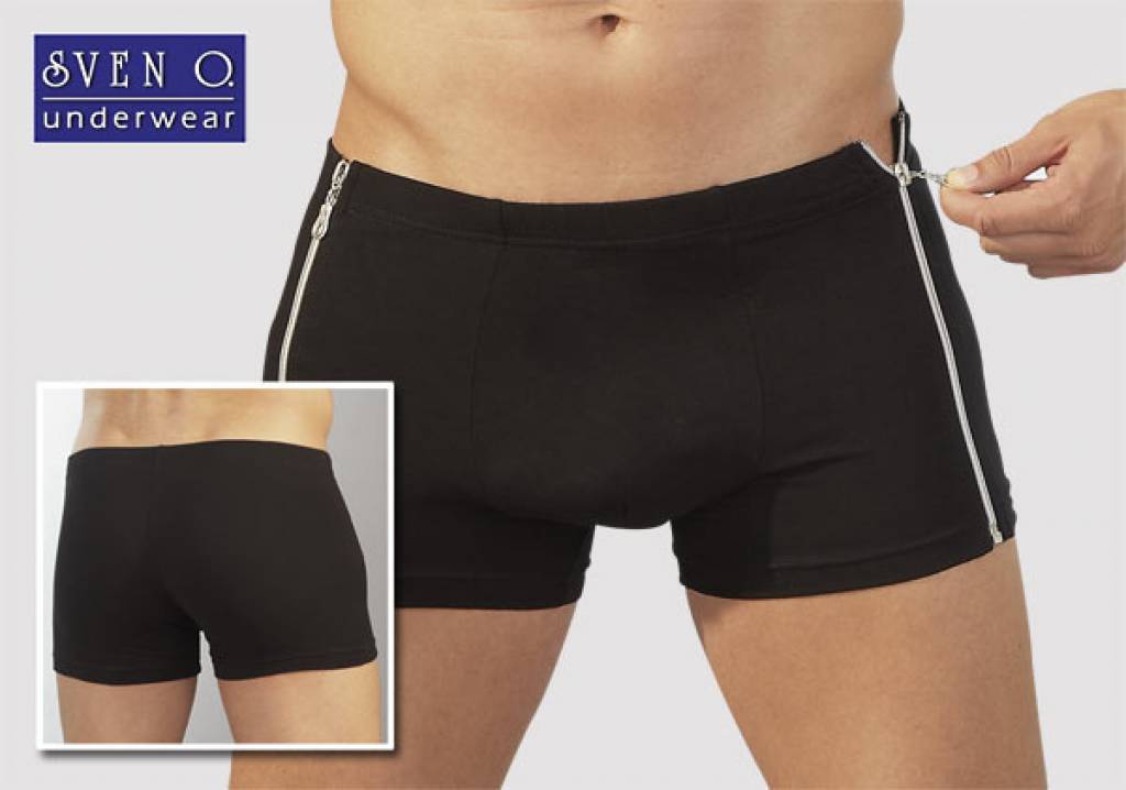 Sven O Underwear Opwindende short met rits