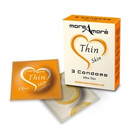 Condooms MoreAmore Thin Skin 3 Condoms