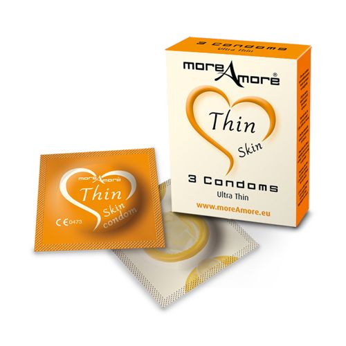Condooms MoreAmore Thin Skin 3 Condooms