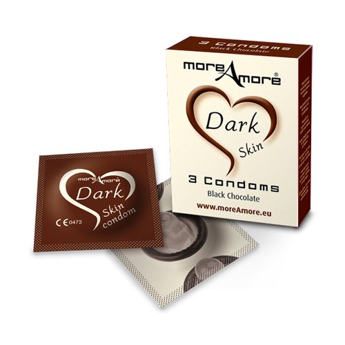 Condooms MoreAmore Dark Skin Condooms 3 stuks