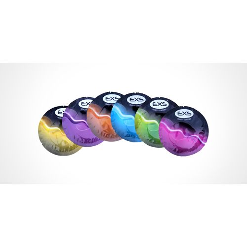 Condooms EXS Bulkpack Glow in the dark 100 Condoms