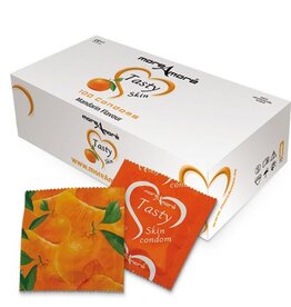 Condooms MoreAmore Tasty Skin Mandarine 100st