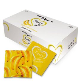 Condooms MoreAmore Tasty Skin Banana 100 stuks