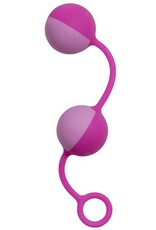 Purrfect Silicone Duo Tone Balls Pink