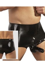 Sven O Underwear Latex boxer met penissleeve