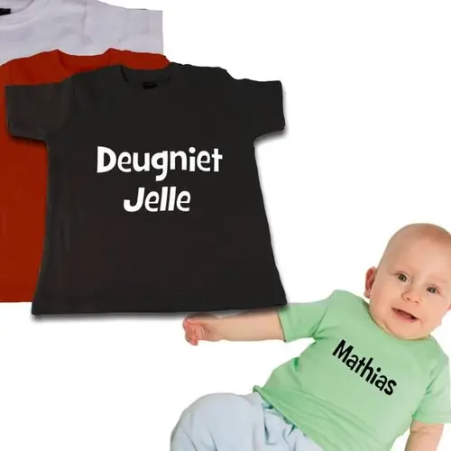 T-shirts gepersonaliseerd