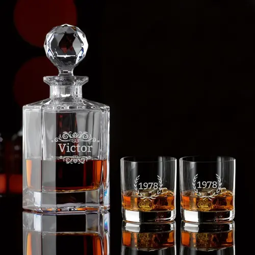 Whisky Cadeau Set met gravering