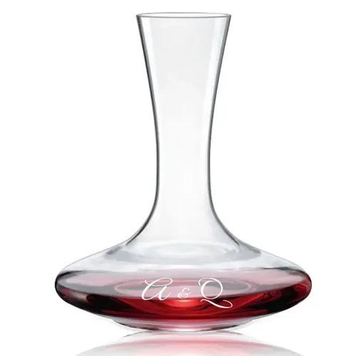 Carafe à Vin en Cristal gravée