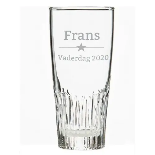 Bierglas met naam