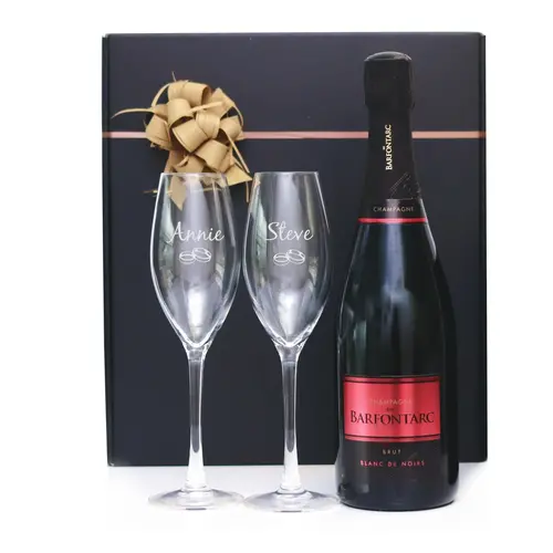 Champagne Cadeau Set Brialux met gravering