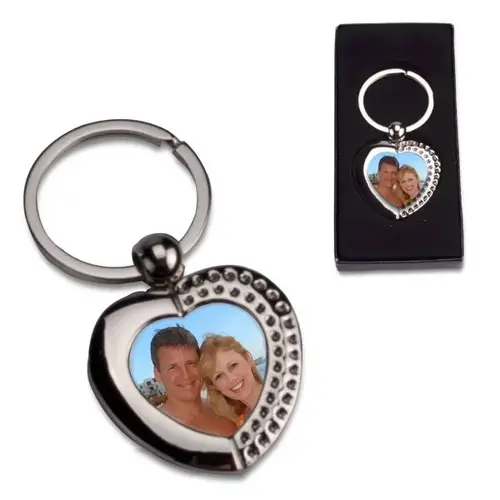 Sleutelhanger Metaal Love met foto