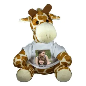 Peluche Girafe avec photo