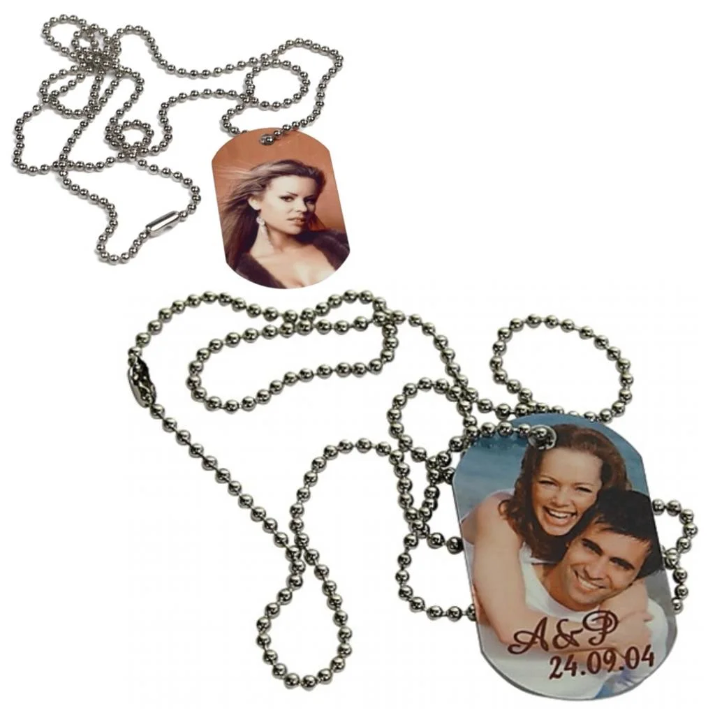 Chaîne d'identification, plaque ID - Brianto Cadeau