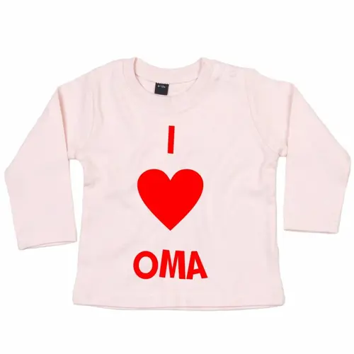 Baby T-shirt Lange Mouw met personalisatie