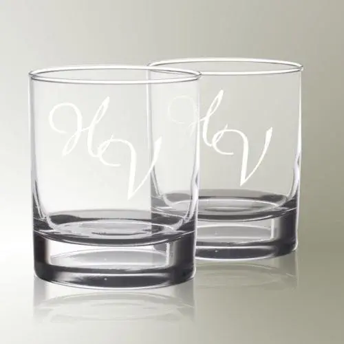 Verres à Whisky Islande avec gravure