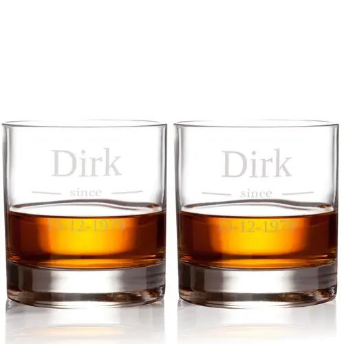 Whiskyglazen Da Vinci met personalisatie