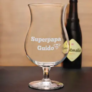 Verre à Bière Grand Cru avec gravure