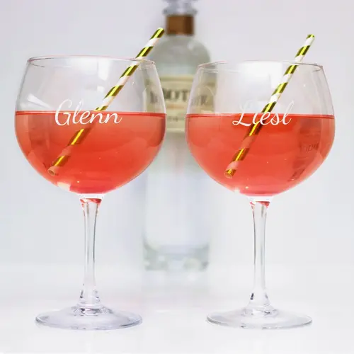 Verres à Gin et Tonic Personnalisés