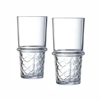 Ensemble de 2 verres à cocktail