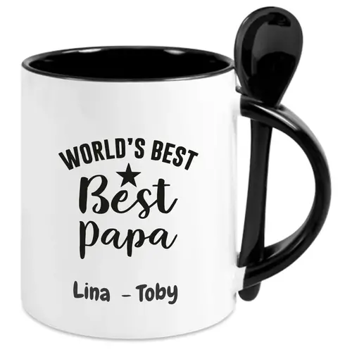 Mug avec Cuillère personnalisé