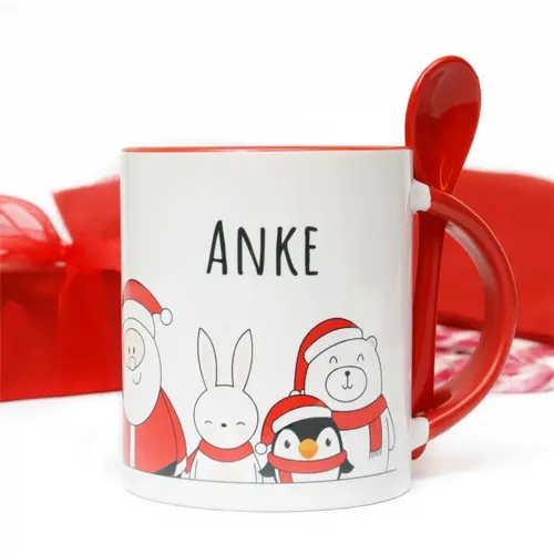 Mug avec Cuillère personnalisé