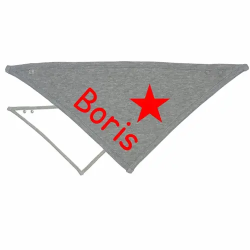 Bavoir Bandana Bébé avec nom