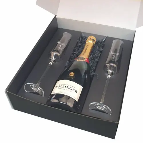 Champagne Cadeau Set Bollinger met gravering