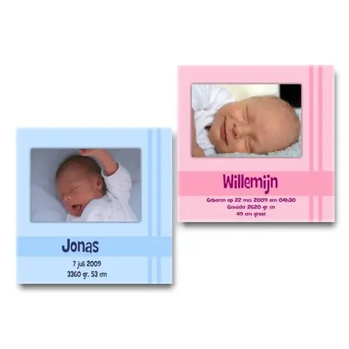 Carreau de Naissance personnalisé