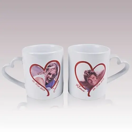 Duo Mugs d'amour avec nom