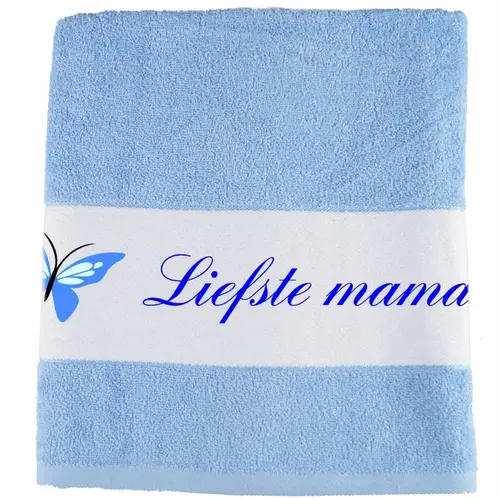 Serviette de bain avec nom