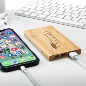 Batterie externe Madera Bamboo