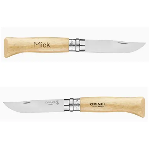 Opinel couteau de poche N°08 personnalisé