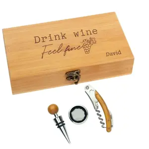 Wijnset Chateau met bedrukking Wijnset Chateau met bedrukking