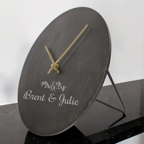 Horloge cheminé en metal personnalisée Horloge cheminé en metal personnalisée