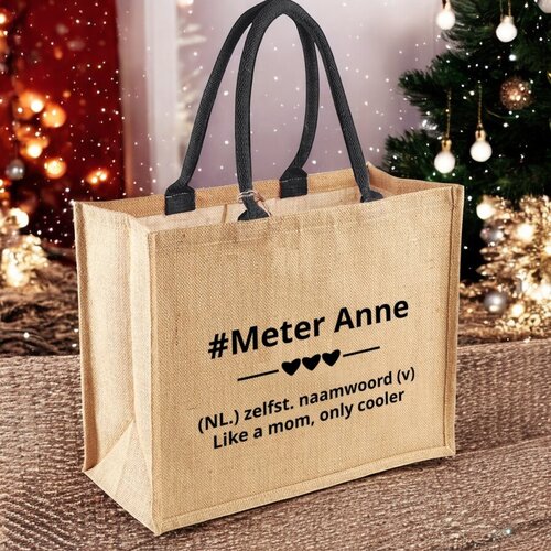 Sac shopping en jute personnalisé Sac shopping en jute personnalisé