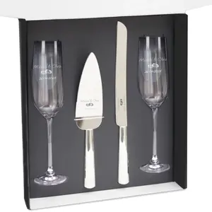 Taartschep en mes cadeau