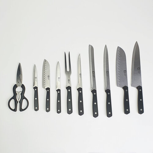 Messenblok met tekst gegraveerd Messenblok met tekst gegraveerd