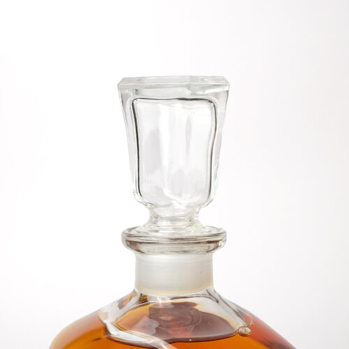 Prachtige whiskey karaf bedrukt met eigen tekst Prachtige whiskey karaf bedrukt met eigen tekst